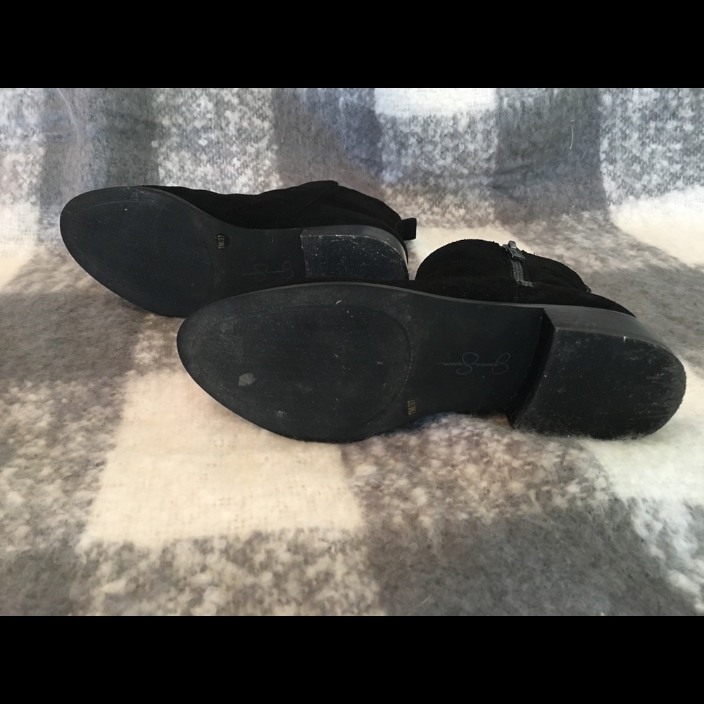 Jessica Simpson Kesaria Suede Ankle Boots - Picture 4 of 6
